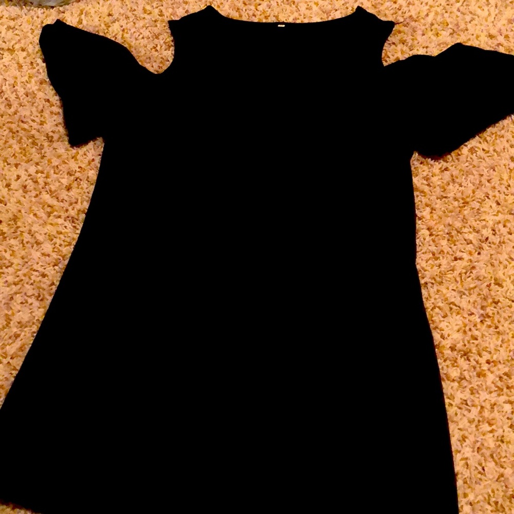 Cold shoulder dress
